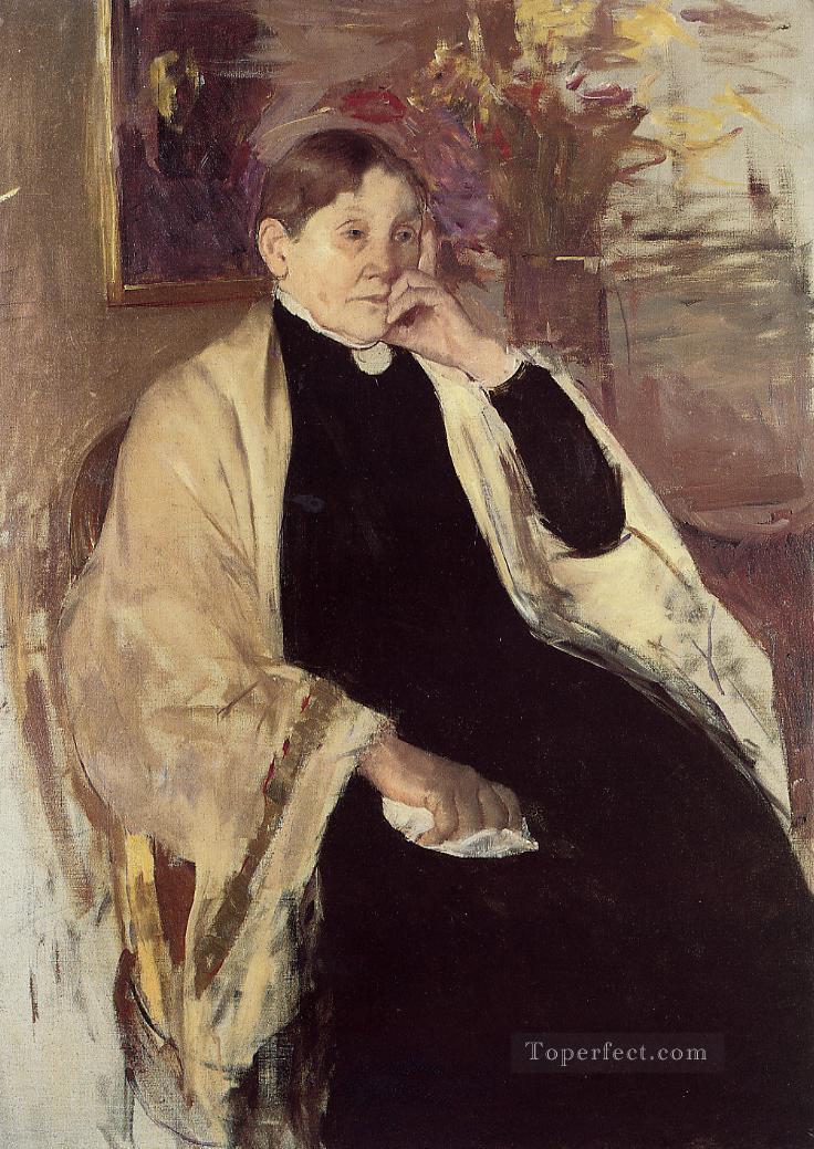 Mrs Robert S Cassatt aka Katherine Kelson Johnston Cassatt mothers children Mary Cassatt Oil Paintings